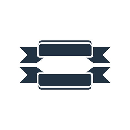 Banner icon vector isolated on white background, Banner transparent signのイラスト素材