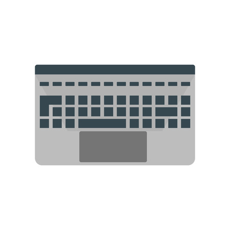 Laptop icon vector isolated on white background for your web and mobile app design, Laptop logo conceptのイラスト素材