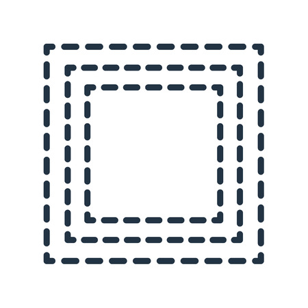 Selection icon vector isolated on white background, Selection transparent signのイラスト素材