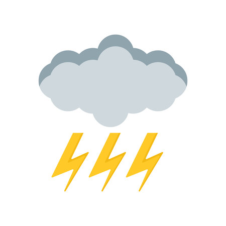 Storm icon vector isolated on white background for your web and mobile app design, Storm logo...