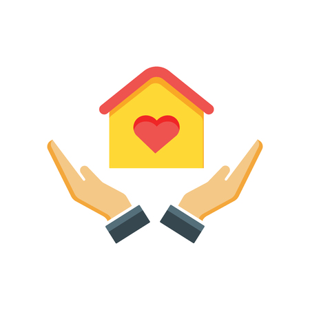 Home icon vector isolated on white background for your web and mobile app design, Home logo conceptのイラスト素材