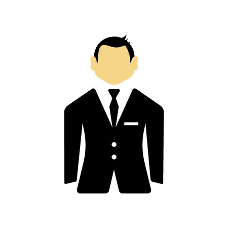 Groom icon vector isolated on white background for your web and mobile app design, Groom logo conceptのイラスト素材