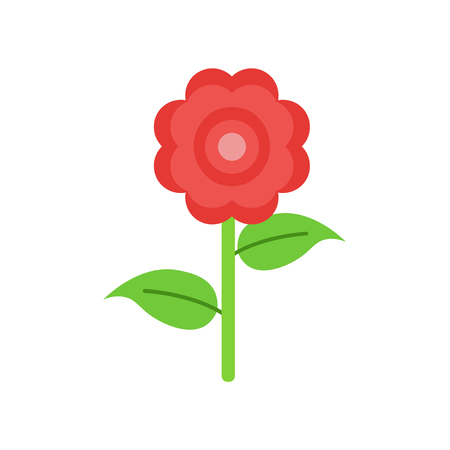Flower icon vector isolated on white background for your web and mobile app designのイラスト素材