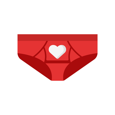 Underpants icon vector isolated on white background for your web and mobile app designのイラスト素材