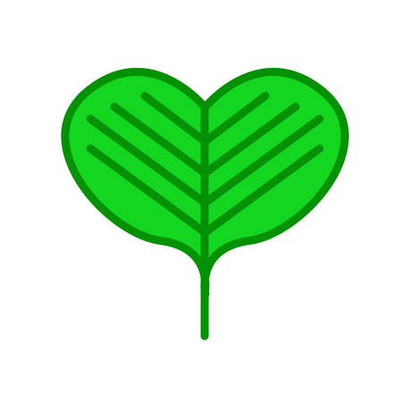 Ginkgo icon vector isolated on white background for your web and mobile app designのイラスト素材