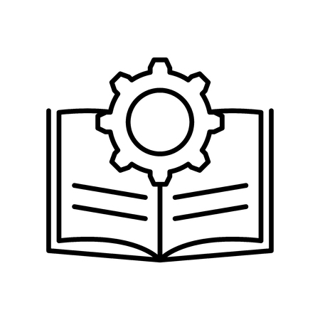 Guide icon vector isolated on white background for your web and mobile app designのイラスト素材