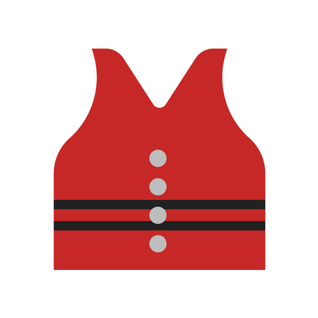 Lifejacket icon isolated on white background for your web and mobile app designのイラスト素材