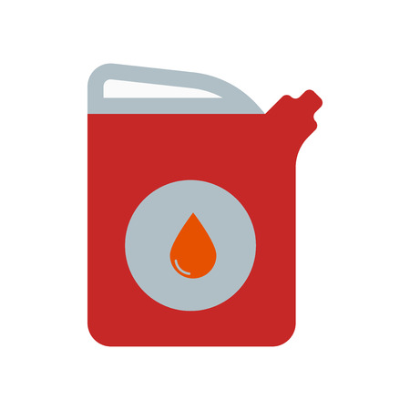 Gasoline icon isolated on white background for your web and mobile app designのイラスト素材