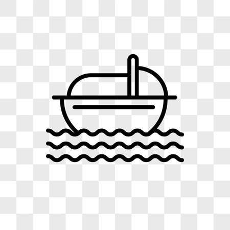 Moses vector icon isolated on transparent background, Moses logo conceptのイラスト素材