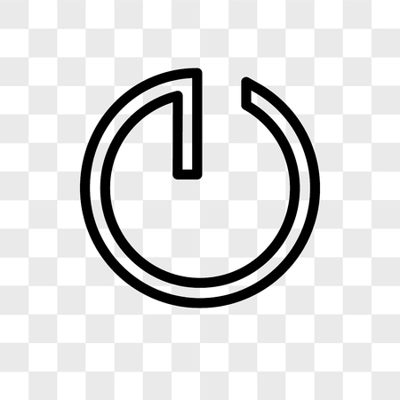Radar vector icon isolated on transparent background, Radar logo conceptのイラスト素材