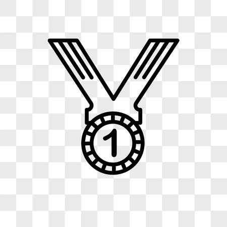 First vector icon isolated on transparent background, First logo conceptのイラスト素材