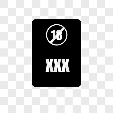 xxx vector icon isolated on transparent background, xxx logo conceptのイラスト素材