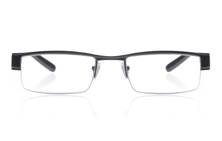 eyeglasses isolatedの写真素材