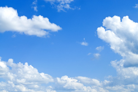 sky and cloudsの写真素材