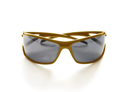 sunglasses isolated on whiteの写真素材
