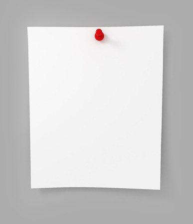 white sheet of paperの写真素材