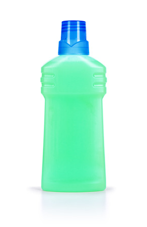 mint cleanser on an isolated white backgroundの写真素材