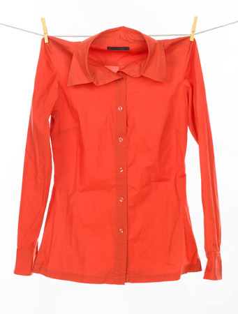 red shirtの写真素材