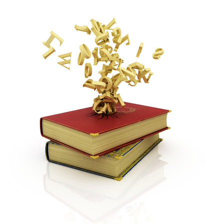 book is source of knowledgeの写真素材