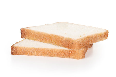 bread isolated on white background