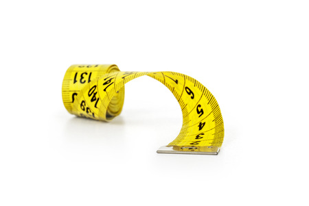 Measuring tape of the tailor for you designの写真素材