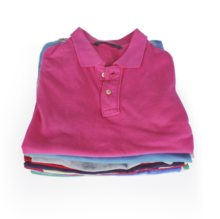 colorful t-shirtの写真素材