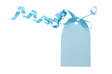 Paper Tags Isolated On White Backgroundの写真素材