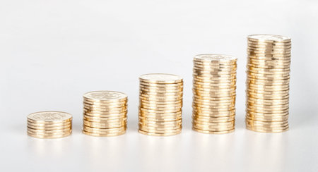 stacks of coins like diagram