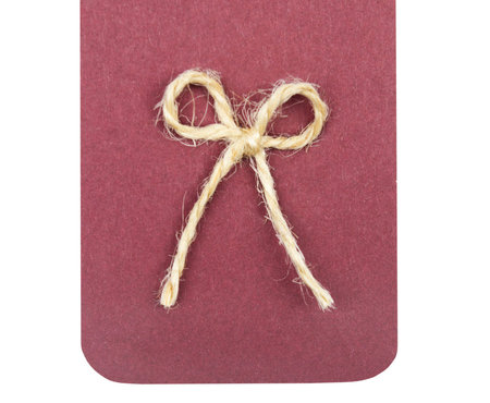 label  tag  isolated on white backgroundの写真素材