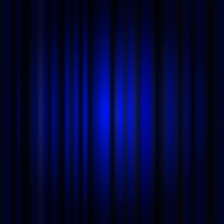 Blue curtain vector background.のイラスト素材