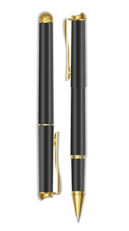 Realistic vector penのイラスト素材