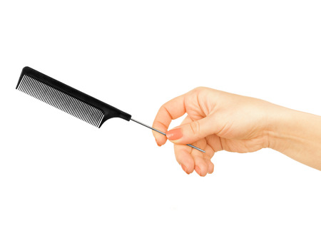 hairbrush in a man\\\\の写真素材