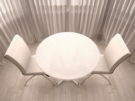 table and chairsの写真素材