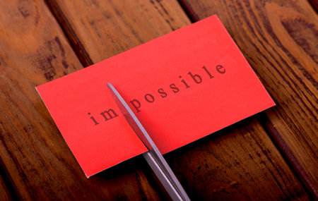 written on paper impossible