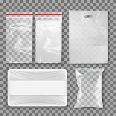 Packages on a transparent backgroundのイラスト素材