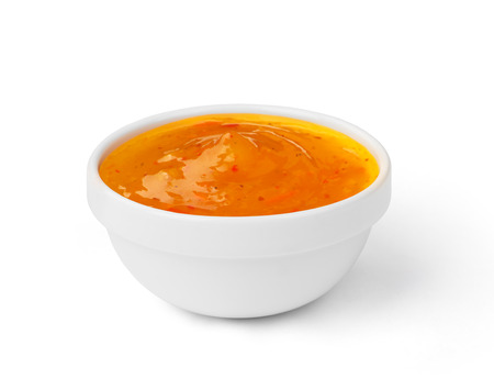 sauce in the bowlの写真素材