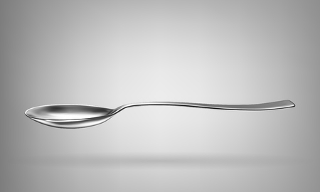 Spoon, realistic vector illustrationのイラスト素材