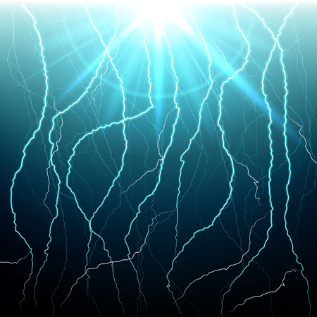 Vector intense electrical dischargeのイラスト素材