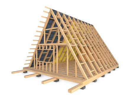 Lentils flying isolated on white backgroundの写真素材