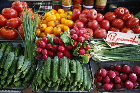 The market hall in the old town of Riga of Latvia Hauptststadt of the Baltic States in Eastern Europeのeditorial素材