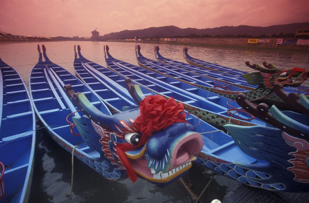 A festival in the capital Taipei in the north of the island of Taiwanのeditorial素材