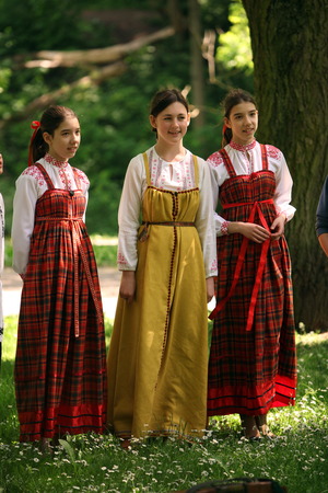a Summer Festival in a Parc in the old City of Vilnius in the Baltic State of Lithuania,  のeditorial素材