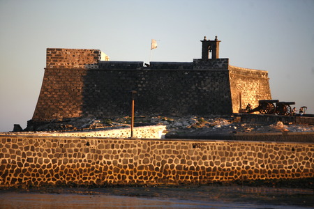 The Castillo de San Jose of the City of Arrecife on the Island of Lanzarote on the Canary Islands of Spain in the Atlantic Ocean. on the Island of Lanzarote on the Canary Islands of Spain in the Atlantic Ocean.
のeditorial素材