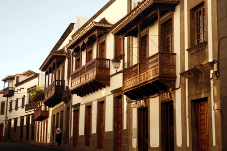 the Village of Teror in the Mountains of central Gran Canay on the Canary Island of Spain in the Atlantic ocean.のeditorial素材