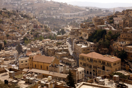 The City of Salt in the west of Amann in Jordan in the middle east.