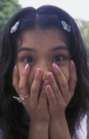 the revolucionary Rainbow Kids in a squre in the City center of Tokyo in Japan in Asia,のeditorial素材