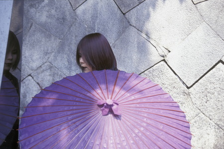 the revolucionary Rainbow Kids in a squre in the City center of Tokyo in Japan in Asia,のeditorial素材