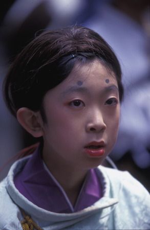 the historical festival in the Shrines of Nikko in the north of Tokyo in Japan in Asia,のeditorial素材