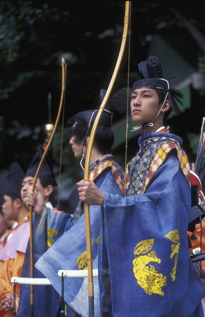 the historical festival in the Shrines of Nikko in the north of Tokyo in Japan in Asia,のeditorial素材
