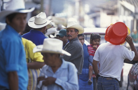 the old town of the city Copan in Honduras in Central America,のeditorial素材